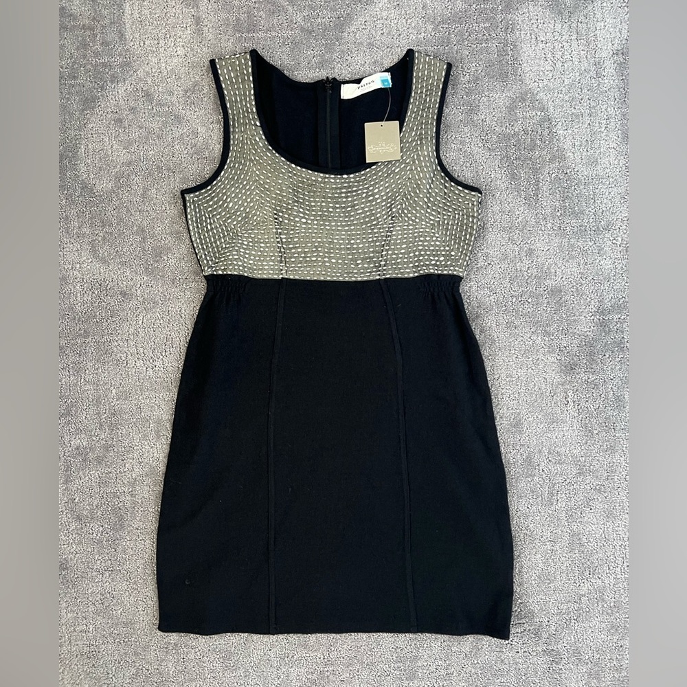Anthropologie Sparrow Black Motif Mini Dress